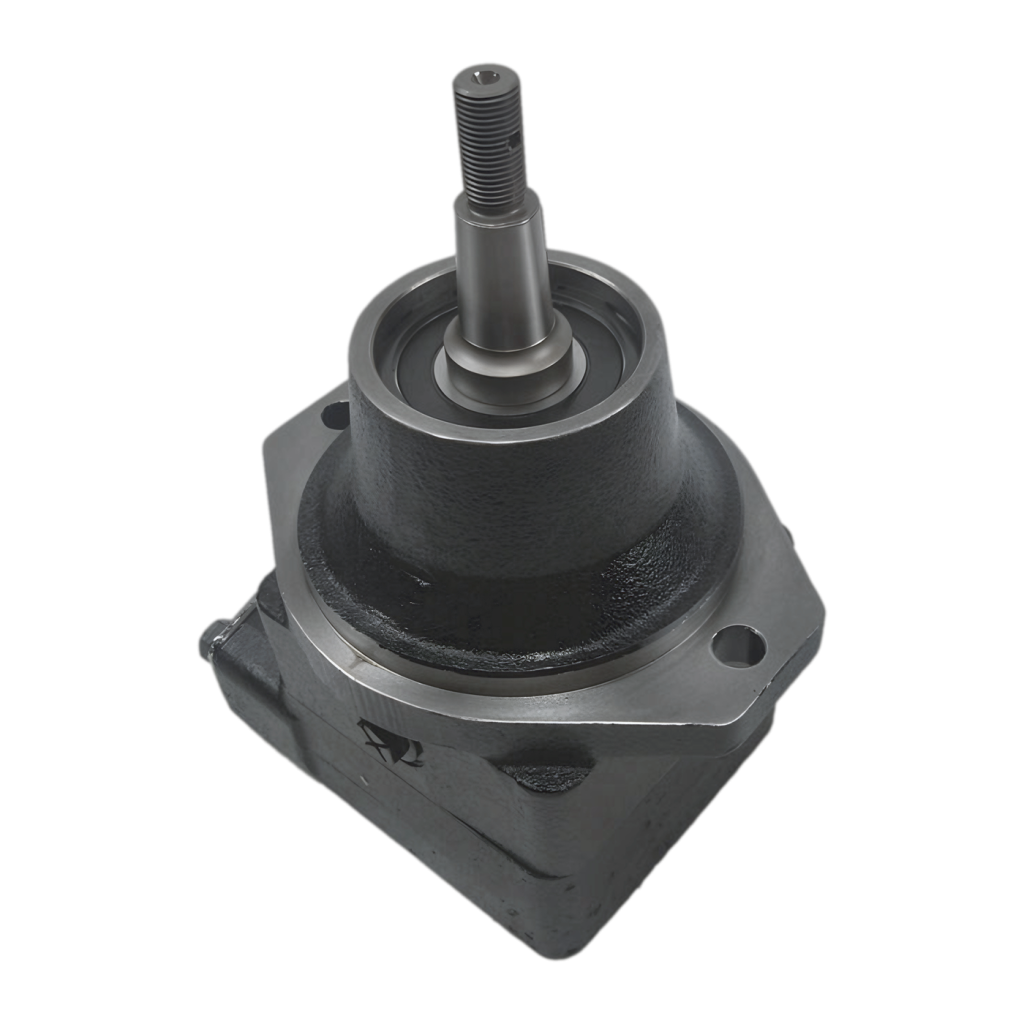 M5B vane motor — front, angled M5B aftermarket vane motor, angled front view