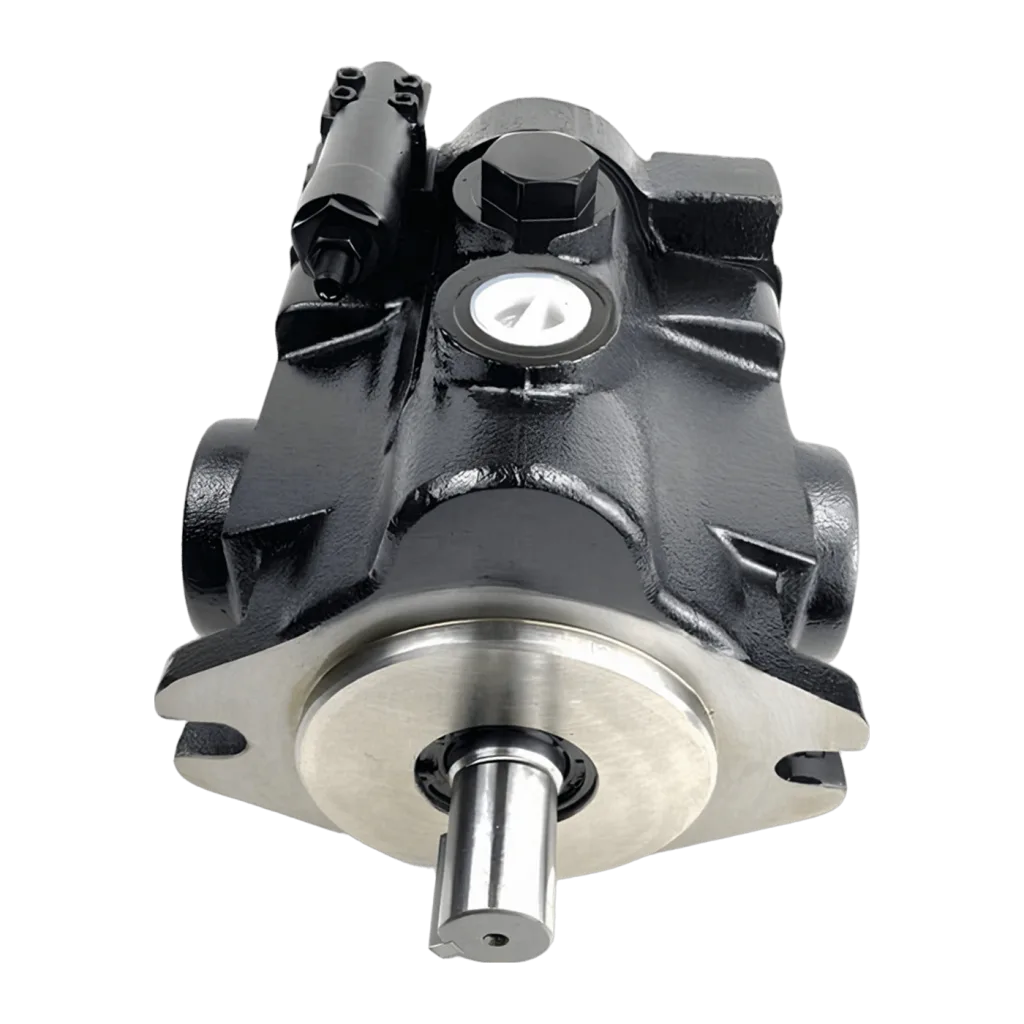 Legacy PV · PVT piston pump — front view PV · PVT series aftermarket piston pump, front view