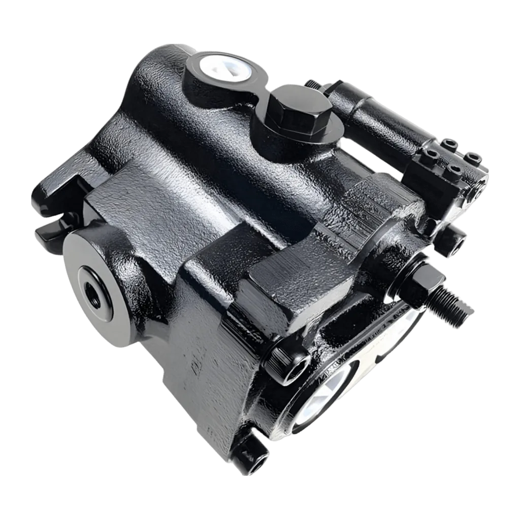 Legacy PV · PVT piston pump — rear view PV · PVT series aftermarket piston pump, rear view