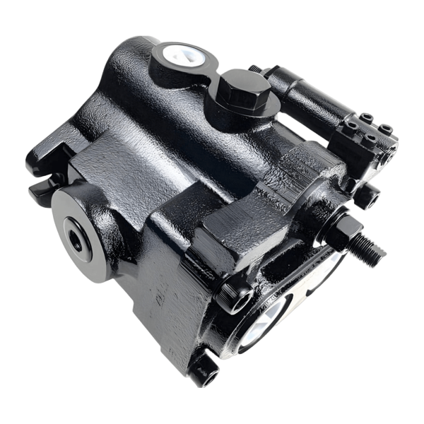 PV · PVT series aftermarket piston pump, rear view