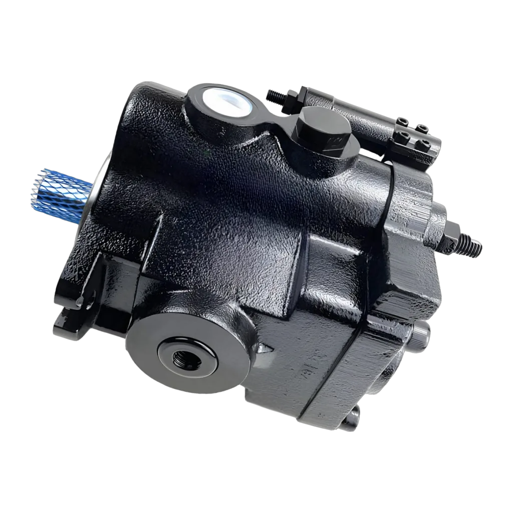 Legacy PV · PVT piston pump — side view PV · PVT series aftermarket piston pump, side view